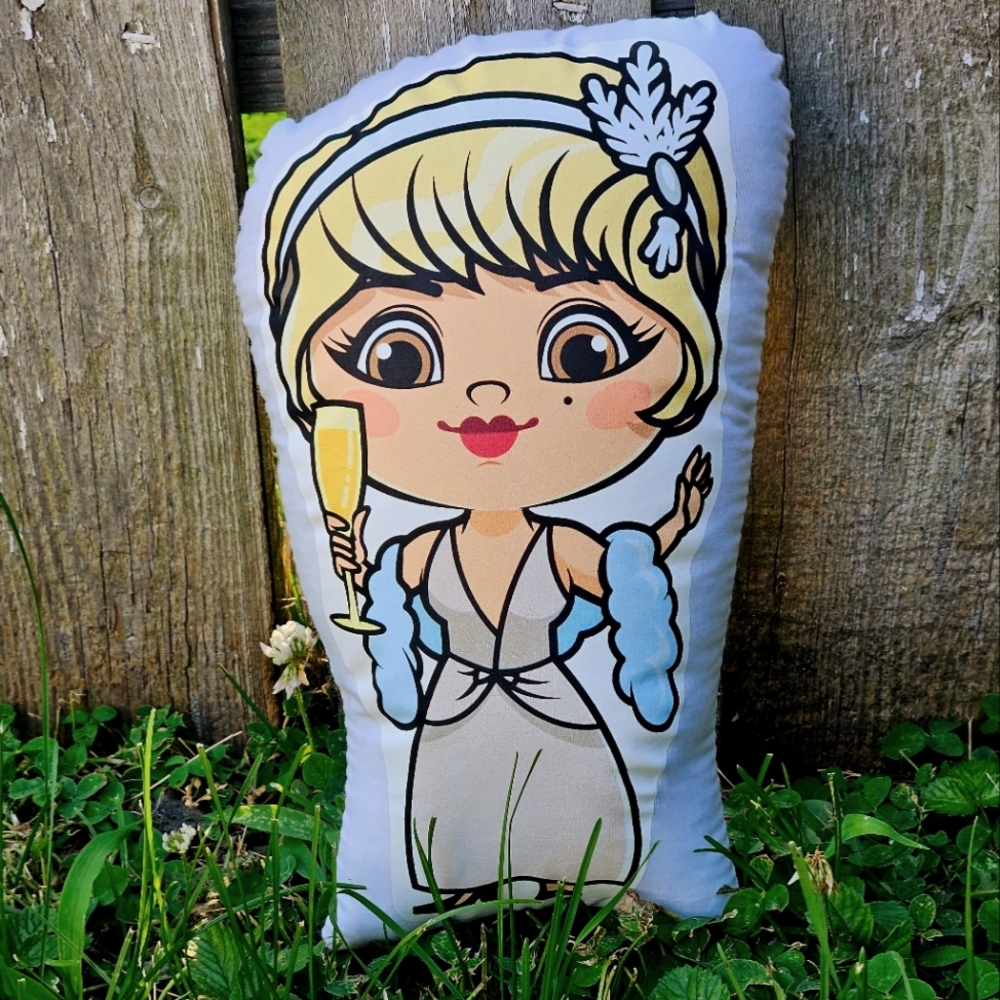 Great Gatsby Daisy Buchanan Pillow Pal. New.
